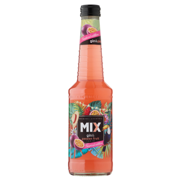 MIX Gin&Passionfruit 0.33 L palackos DRS