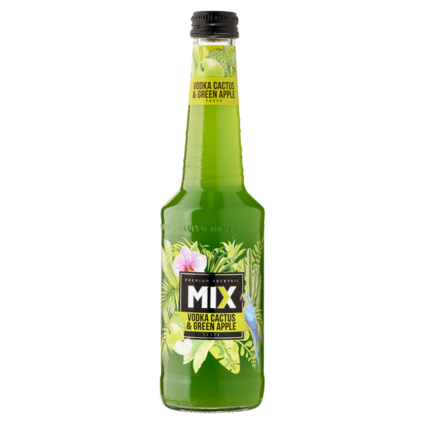MIX Vodka&Green Apple, Cactus 0.33 L palackos DRS