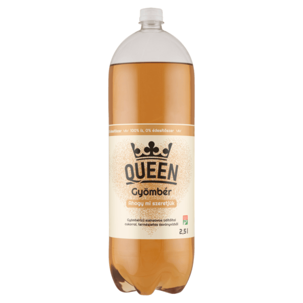 Queen Gyömbér Cukorral 2.5 L PET