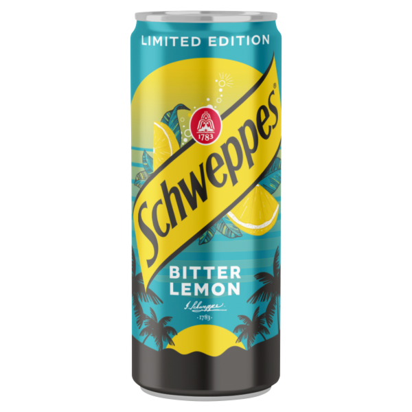 Schweppes Bitter Lemon 0.33 L dobozos DRS