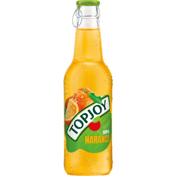 Topjoy Narancs 100 % 0.25 L palackos DRS