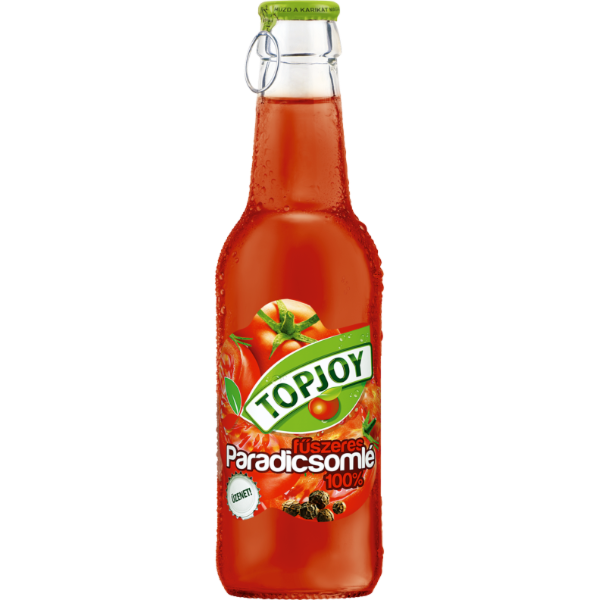 Topjoy Paradicsom 100 % 0.25 L palackos DRS
