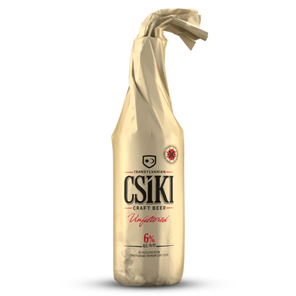Csíki Craft Beer Unfiltered 0.5 L palackos