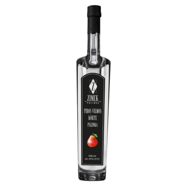 Zimek Piros Vilmoskörte pálinka 0.5 L