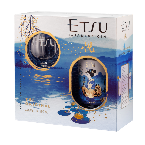 Etsu Japán Gin 0.7 L + pohár PDD DRS