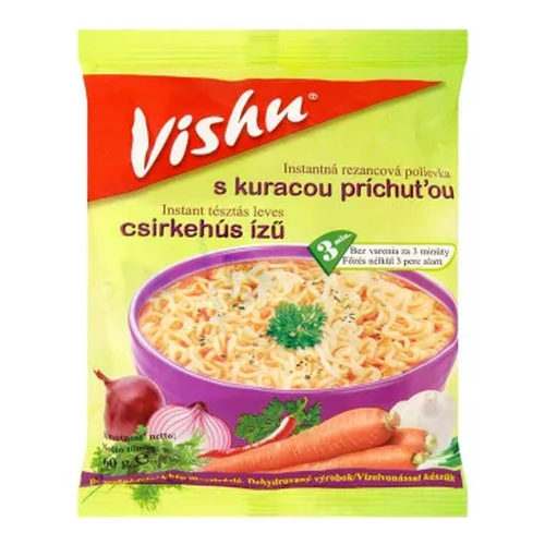 VISHU tésztás leves csirke 60g