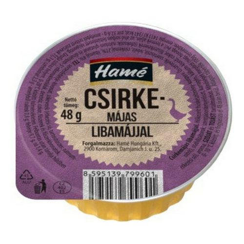 Hamé Csirkemájas libamájjal 48g