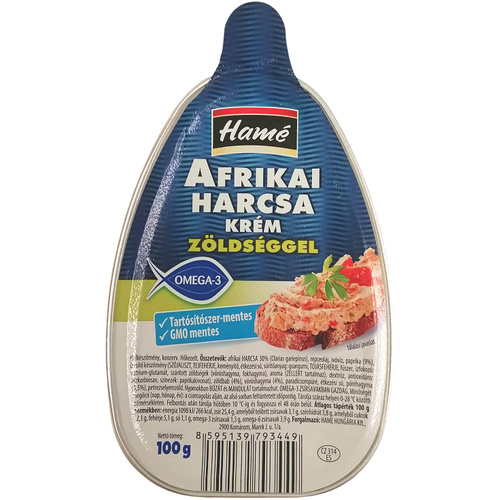 Hamé Afrikai harcsa pástétom 100g