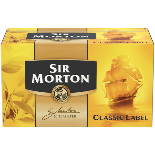  Sir Morton Classic label tea 20x1.5g