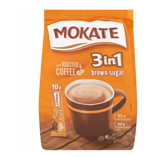 Mokate Instant kávé 3in1 10*17g Gold
