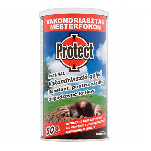 Protect Natural Vakondr. golyó 50db