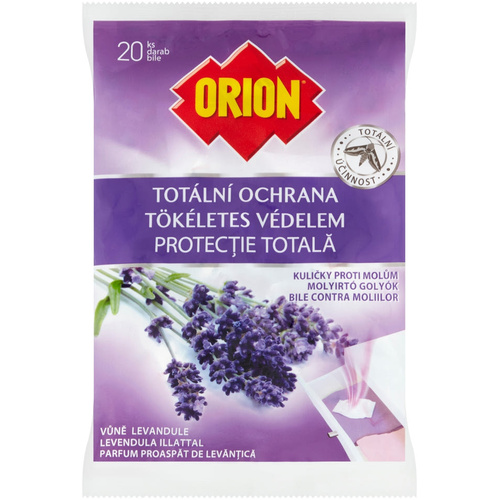 Orion molyírtó golyók levendula 20db