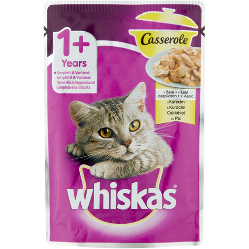 Whiskas alutas 85g Casserole csirke