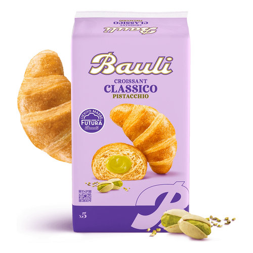 Bauli Crossiant Pisztáciás 5db 250g