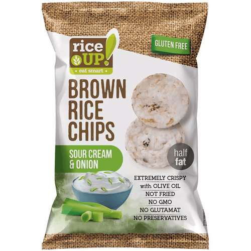 Rice Up Chips Hagymás-tejfölös 60gVK
