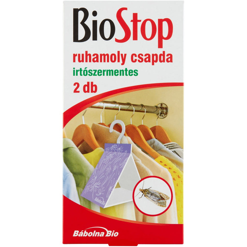 Biostop ruhamoly csapda 2db