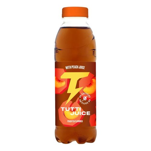Tutti Juice Tea Peach 0.5 L PET DRS