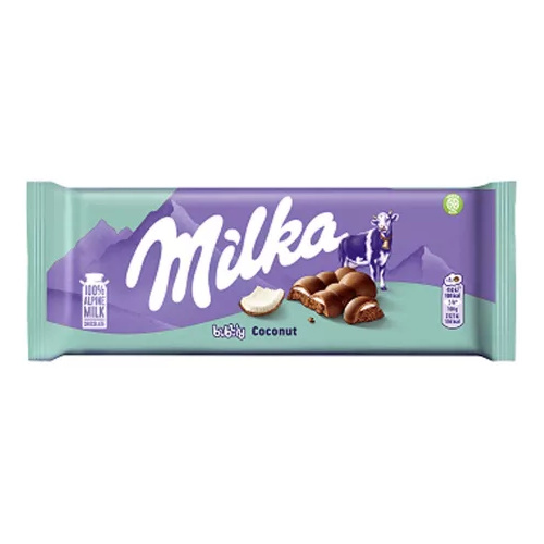 Milka Bubbly Coconut 97 g