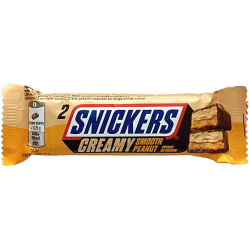 Snickers Creamy Smooth Peanut 36,5g