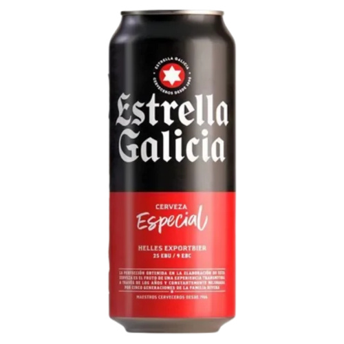 Estrella Galicia Especial 0.5 L dobozos DRS