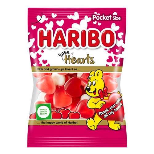 Haribo Love Hearts 100 g