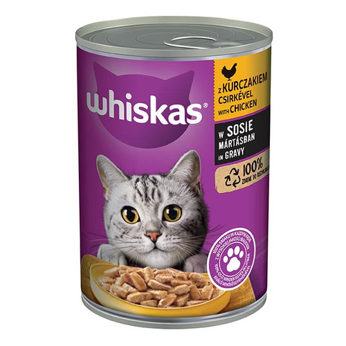 Whiskas Konzerv 400g Csirkehússal