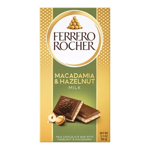 Rocher Prémium táblás macadámia 90g
