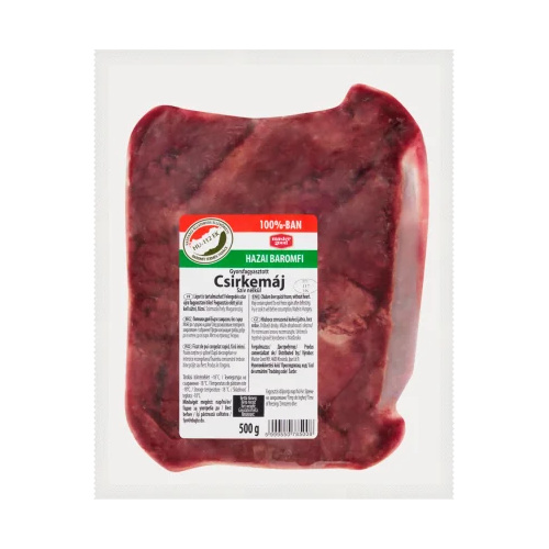 Fagyasztott Csirkemáj 500 g