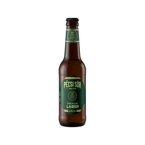 Pécsi Bio Prémium Lager 0.33 L palackos