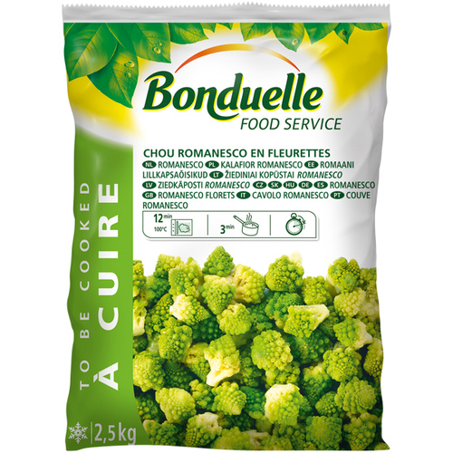 Fagyasztott Romanesco karfiol 2500 g