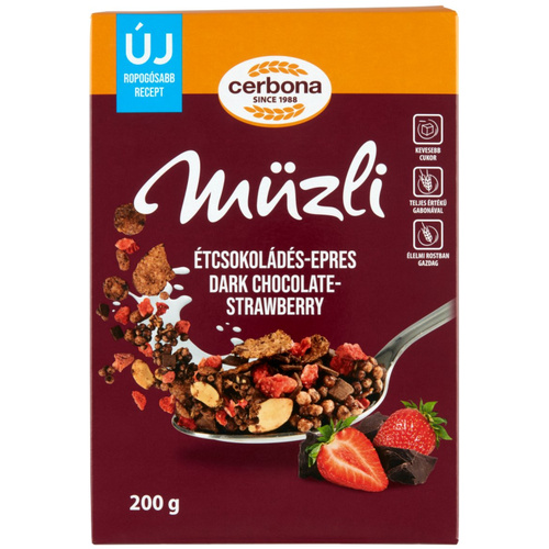 Cerbona Müzli Epres-Ét 200 g