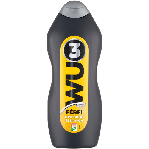 WU2 Tusfürdő és Sampon férfi 850ml