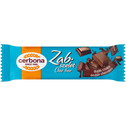 Cerbona Zabszelet Dupla csoki 40g