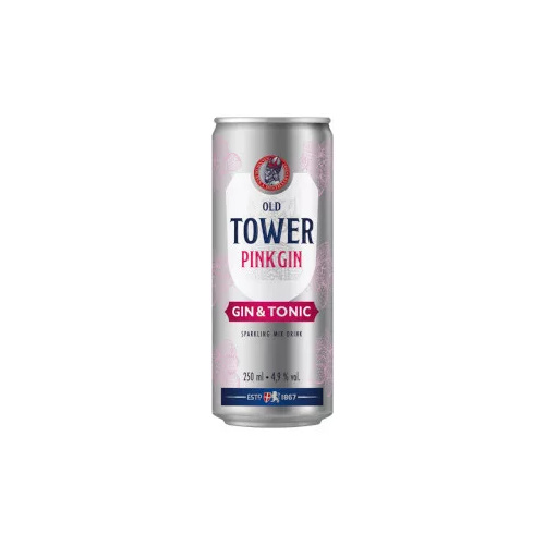 Old Tower Pink Gin &Tonic 0.25