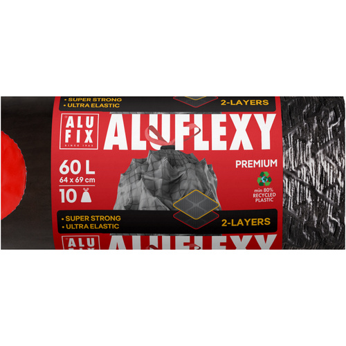 Aluflexy Szemeteszsák 60l/10