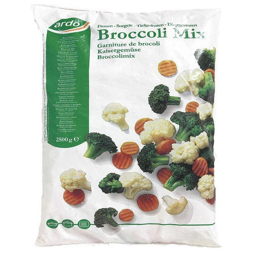 Fagyasztott Brokkoli Mix 2500 g