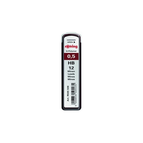 Rotringhegy 0.5 Rotring F-B-Hb