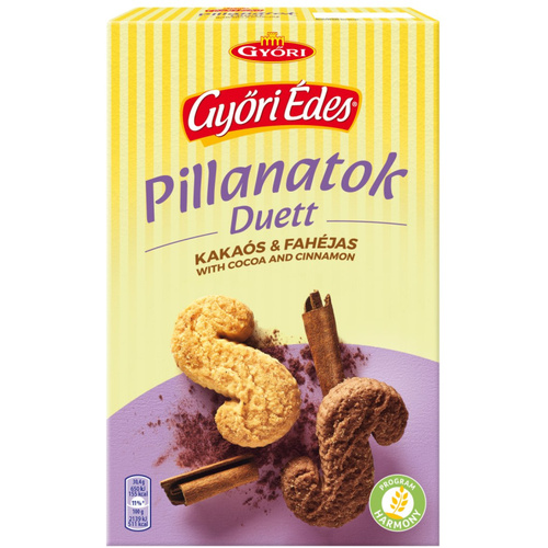 Győri Édes Pill. Fahéjas Kakaós