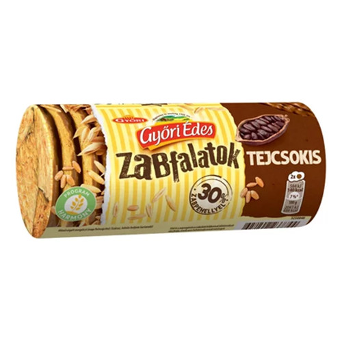 Győri Édes Zabfalat Csokis 215g
