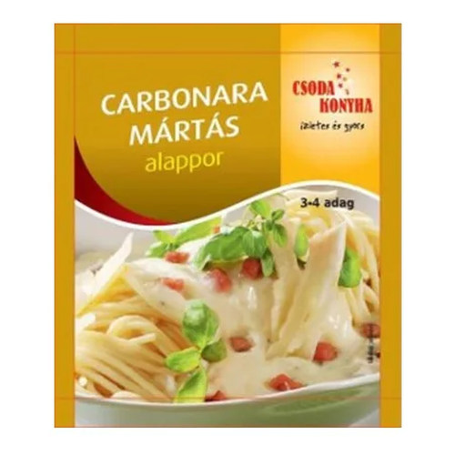 Csoda Konyha Carbonara Mártás Alappor