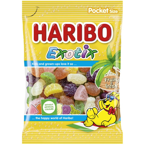 Haribo Exotic Gumicukor 80 g