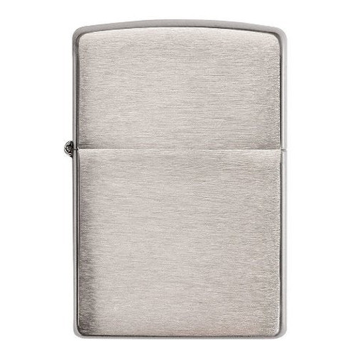 TAE ZIPPO 200 Reg Brush Fin Chrome