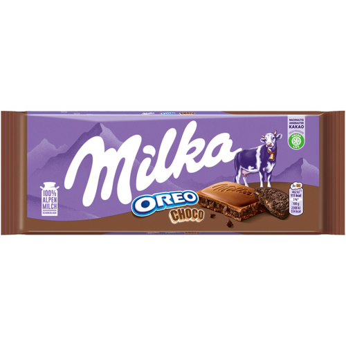 MILKA Oreo Choco Táblás 100 g