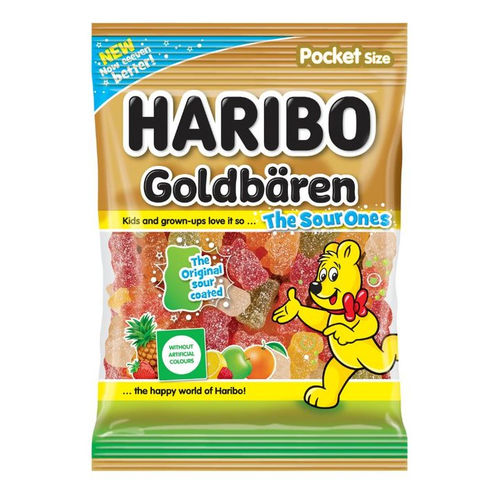 Haribo Goldbaren Saure 80 g K30VK
