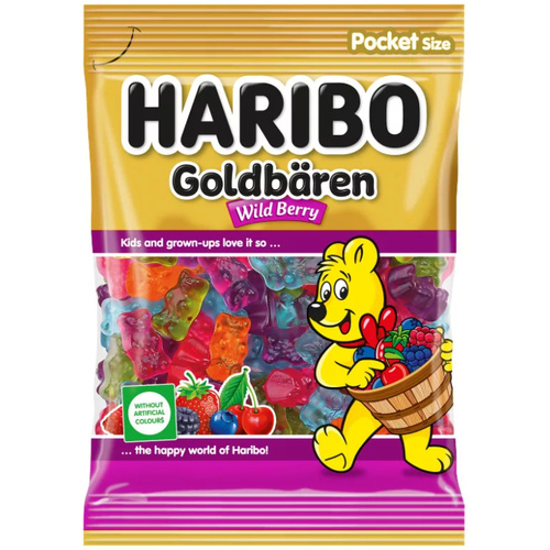 Haribo Goldbären Berry Bears 80g /34/