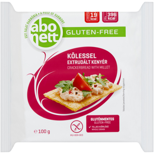 Abonett Kenyér GM Köleses 100g