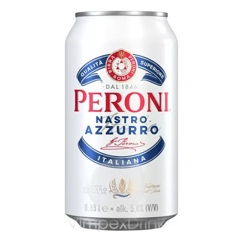 Peroni Nastro Azzurro 0.33 L dobozos DRS