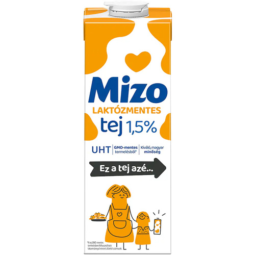 MIZO UHT TEJ 1,5% LAKTÓZMENTES 1L