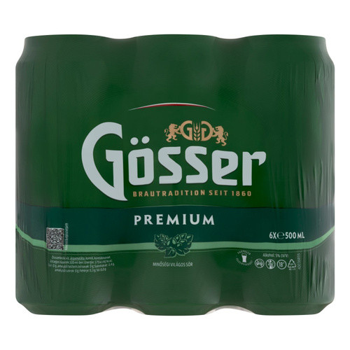 Gösser Premium MP6 dob 6* 0.5
