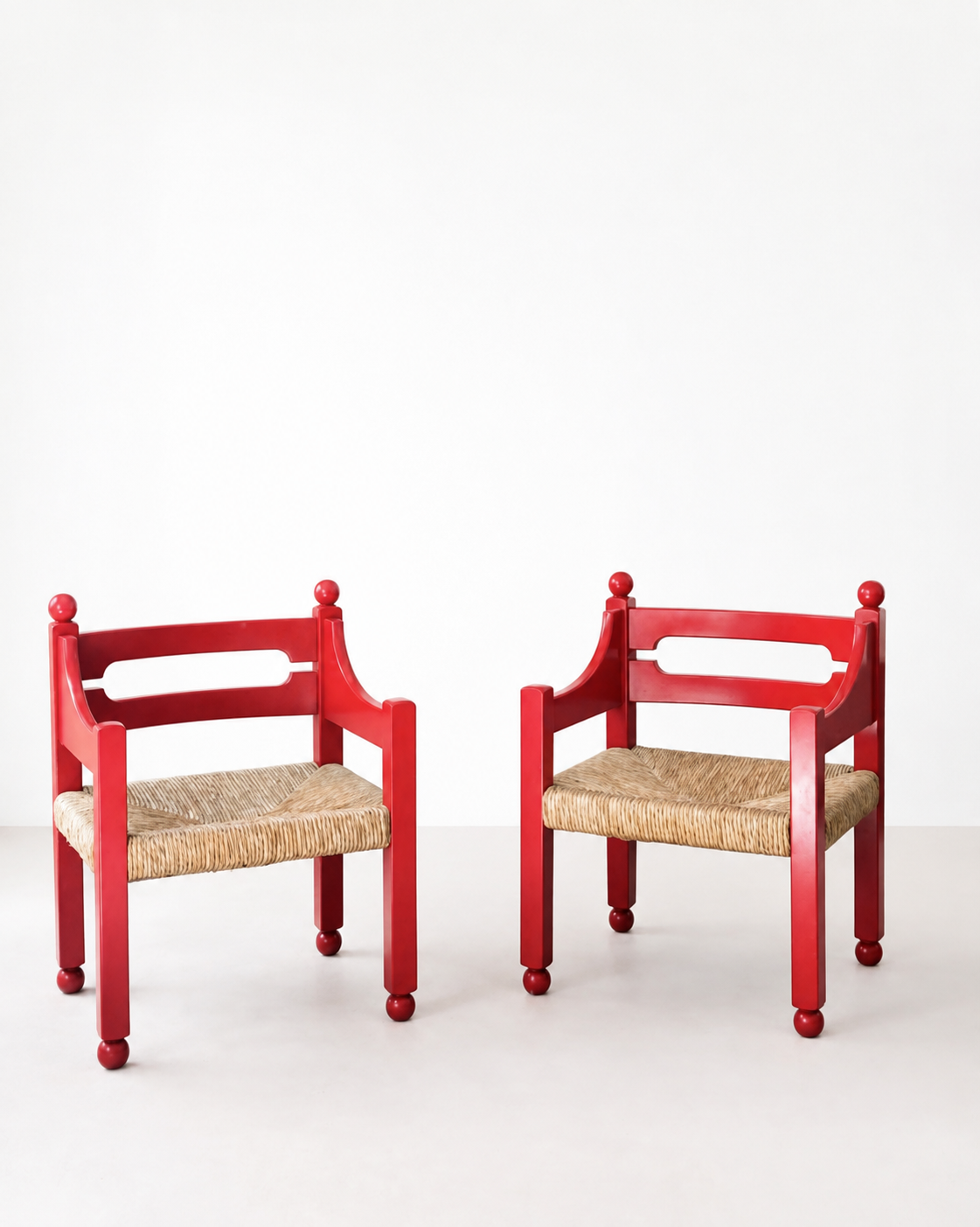 Vico Magistretti vintage chairs